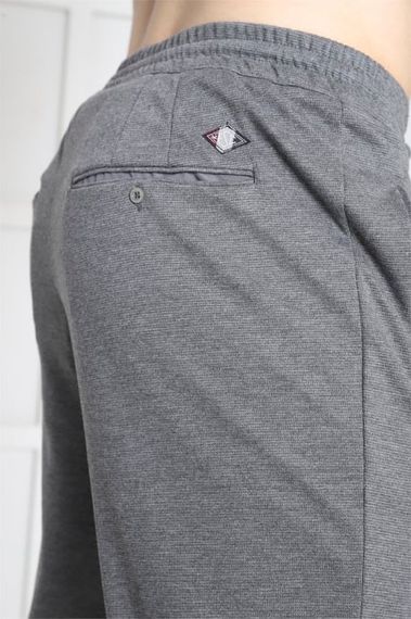 Escetic G3 Melanj Erkek Pantolon görünümlü 4 Cepli Fermuarlı Slimfit Spor Eşofman Altı B1216 - صورة 5