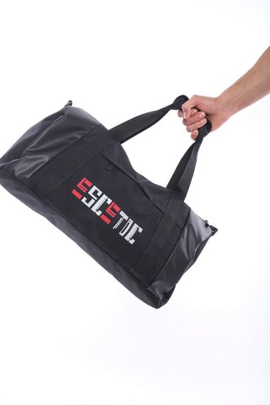 Escetic Black Unisex Waterproof Sports Fitness Travel Bag with Shoulder Strap C5005 - photo 1