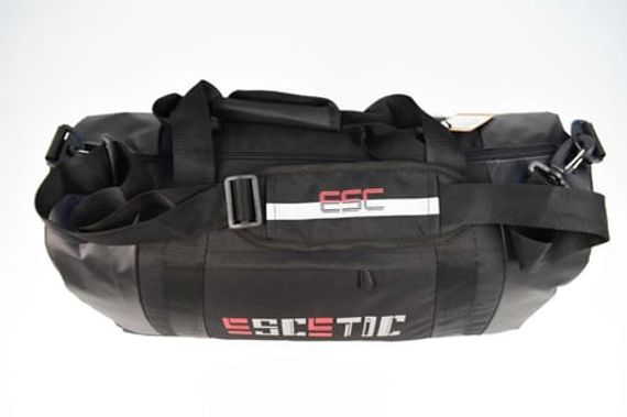 Escetic Black Unisex Waterproof Sports Fitness Travel Bag with Shoulder Strap C5005 - photo 4