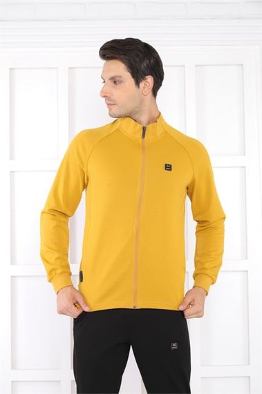 Мужской спортивный костюм Escetic с юбкой,4 сезона, дышащий, хлопковый, slim-fit, с карманами, бэбэ M,100% местное производство - фото 5