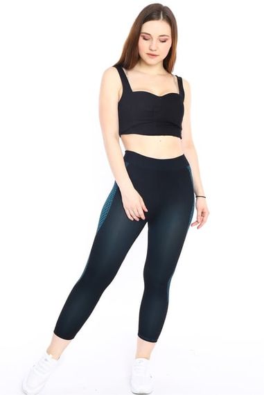 Escetic Black Women's Extra Flexible and Soft Breathable Sports Short Tights 0122 - photo 3