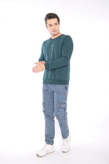 Куртка Escetic мужская зимняя slimfit с поларом, 3 нити, дышащая, велосипедный вырез, цвет зеленый, размер XL - фото 3