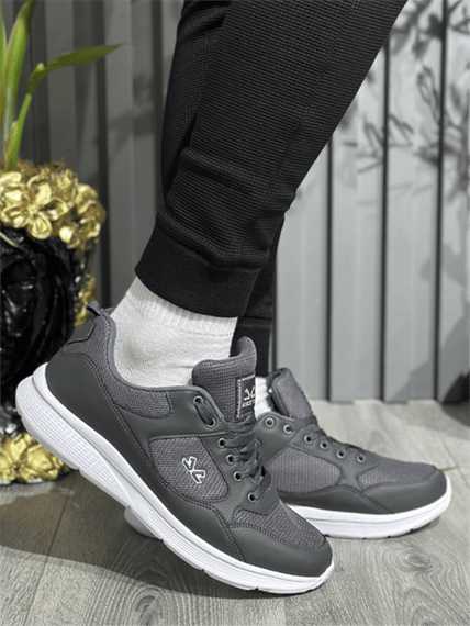 حذاء رياضي صيفي خفيف الوزن للرجال من Escetic باللون الرمادي الداكن طراز Anorak AY0012 - صورة 1