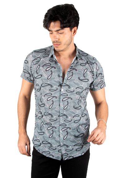 DeepSEA Digital Printed Knitted Fabric Lycra Combed Cotton Shirt 2306014 - photo 4