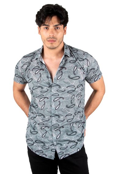 DeepSEA Digital Printed Knitted Fabric Lycra Combed Cotton Shirt 2306014 - photo 3