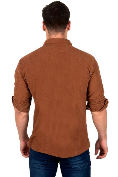 DeepSEA Men's Suede Shirt 2302324 - photo 4