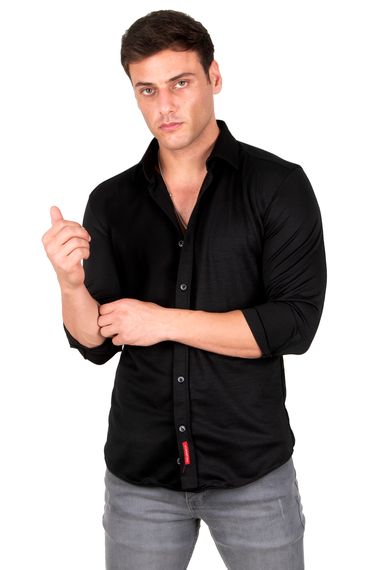 DeepSEA Slim fit Knitted Shirt 2309480 - photo 3