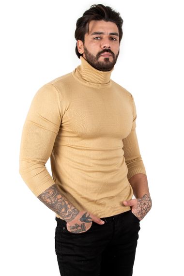 DeepSEA Standard Fit Turtleneck Plain Sweater 2002292 - photo 2