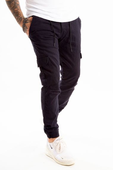 DeepSEA Slim Cut Cargo Trousers with Elastic Waist and Leg Legs 1601569 - photo 1