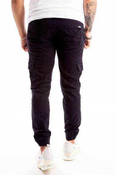 DeepSEA Slim Cut Cargo Trousers with Elastic Waist and Leg Legs 1601569 - photo 5