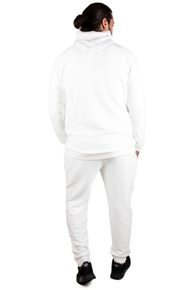 DeepSEA Hooded Kangaroo Pocket Knitted Men's Tracksuit Set with Text Embroidery on the Front 2302100 - photo 5