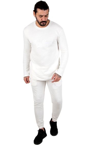 DeepSEA Front Embroidered Crew Neck Elasticized Men's Tracksuit 2303034 - photo 2