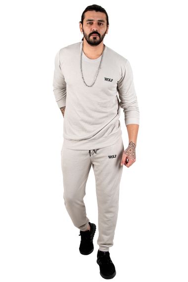 DeepSEA Skirt and Sleeves with Ribbed Elastic Crew Neck Men's Tracksuit 2303042 - photo 2