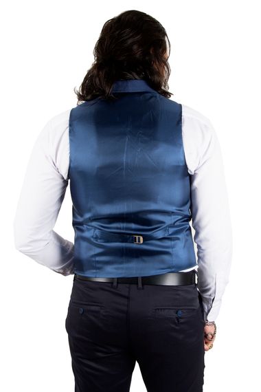 DeepSEA Collared Slim Fit Four Button Men's Cepken Vest 1890039 - photo 5