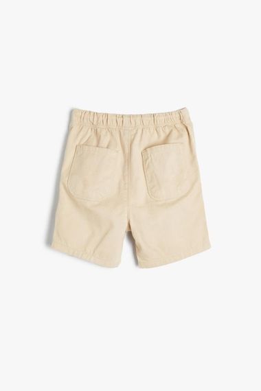 Koton Baby Boy Basic Shorts Tie Waist Cotton - photo 2