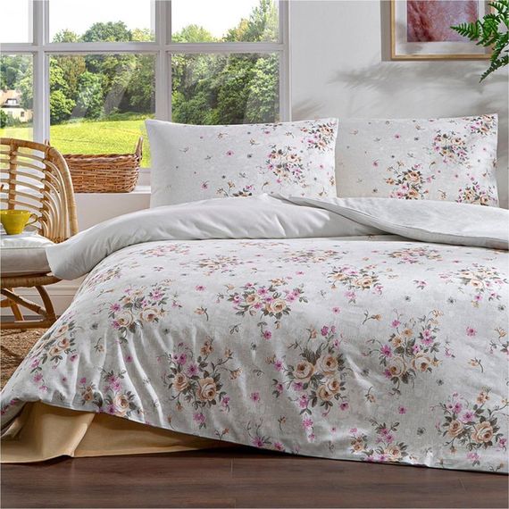 Özdilek Nev Single Rozen Duvet Cover Set