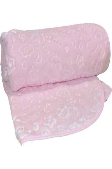 Özdilek Embos Baby Blanket 100 x 120 PINK