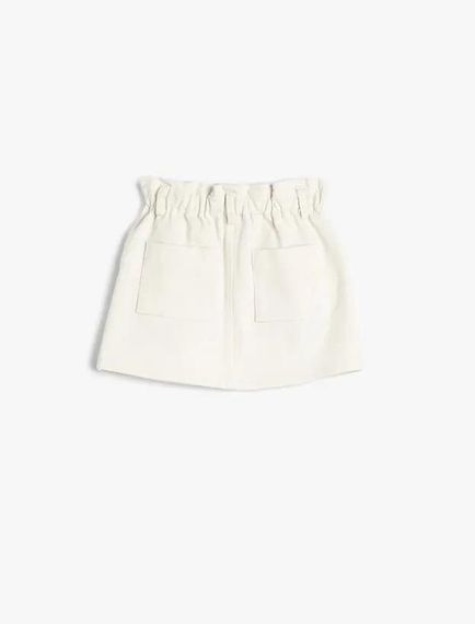 Cotton Baby Girl Skirt Cotton Pocket Elastic Waist - photo 4