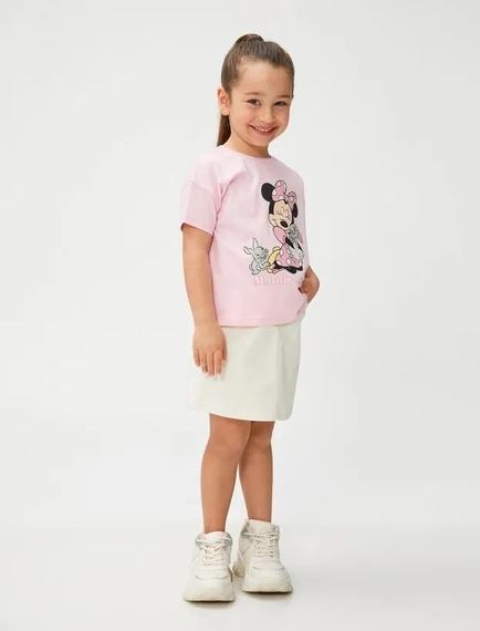 Cotton Baby Girl Skirt Cotton Pocket Elastic Waist - photo 2