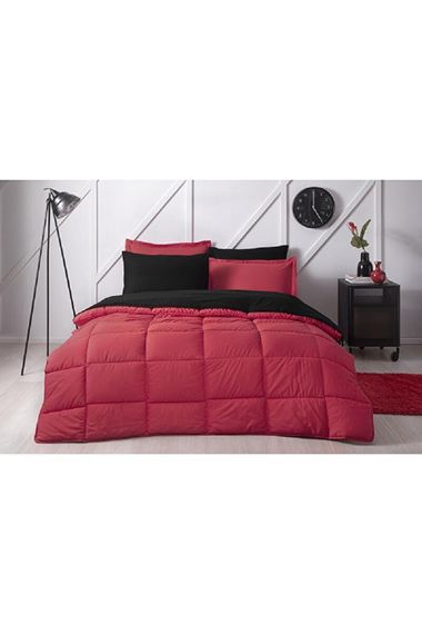 Özdilek Colormix Red-Black Single Sleeping Set