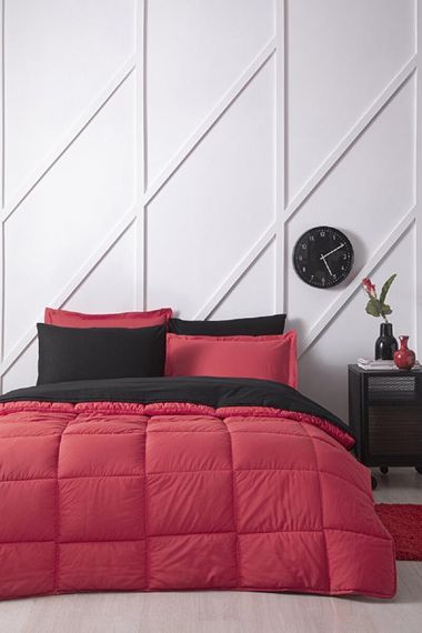 Özdilek Colormix Red-Black Single Sleeping Set