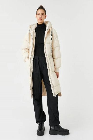 Koton Women's Coat Ecru - photo 1