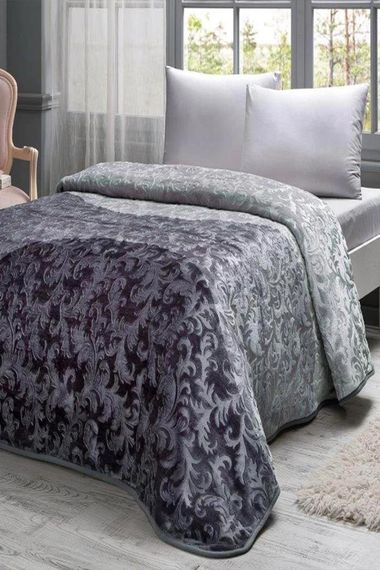 Özdilek Single Blanket Silver 155X220 Gray