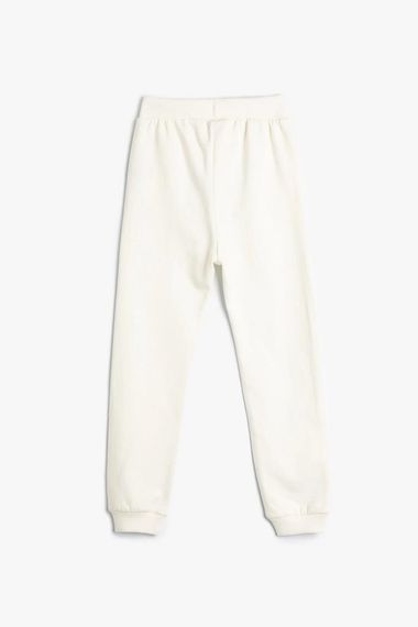 Koton Baby Girl Basic Jogger Sweatpants with Elastic Waist Cotton Print Detail - photo 2