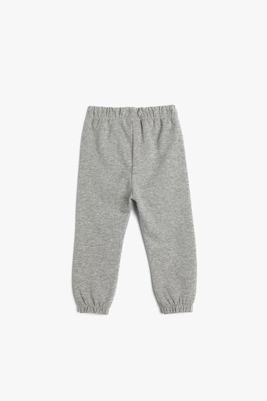 Koton Baby Boy Basic Jogger Sweatpants with Elastic Waist Print Detail - photo 2