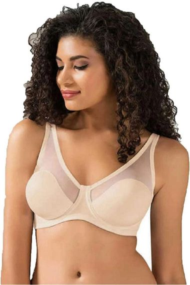 Hipatu Le Jardin 9200-C Women's Tense Tulle Detailed Contouring Bra