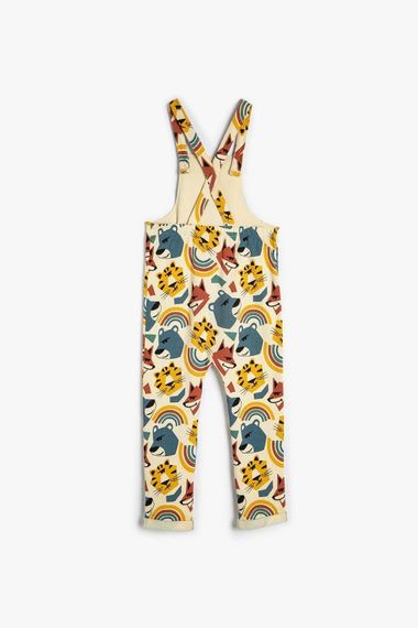 Koton Baby Boy Strappy Jumpsuit Animals Printed Raised Cotton - photo 4