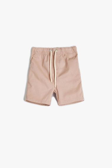 Koton Baby Boy Basic Shorts Tie Waist Cotton - photo 1