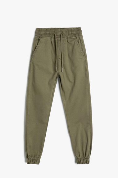 Koton Erkek Çocuk Basic Jogger Pantolon Pamuklu - fotoğraf 1