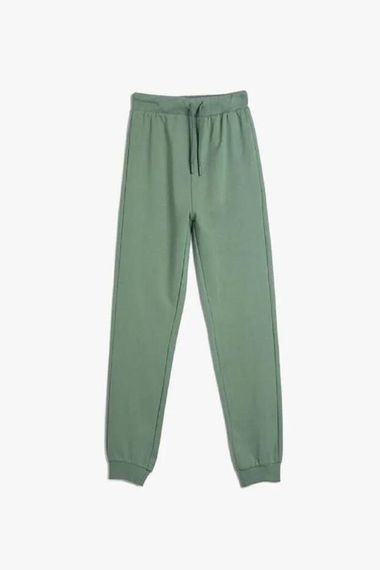 Koton Boy's Jogger Sweatpants with Lace Waist and Elastic Legs - photo 1