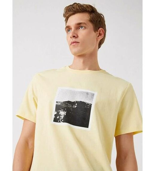 Koton Men's Standard Fit Printed T-Shirt - photo 1