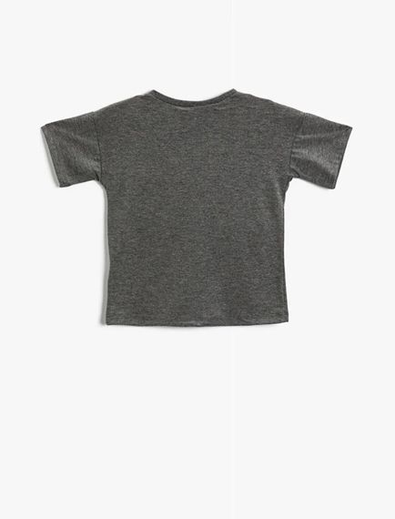 Koton Boy Batman Licensed Printed Crew Neck Short Sleeved T-Shirt Cotton - photo 2