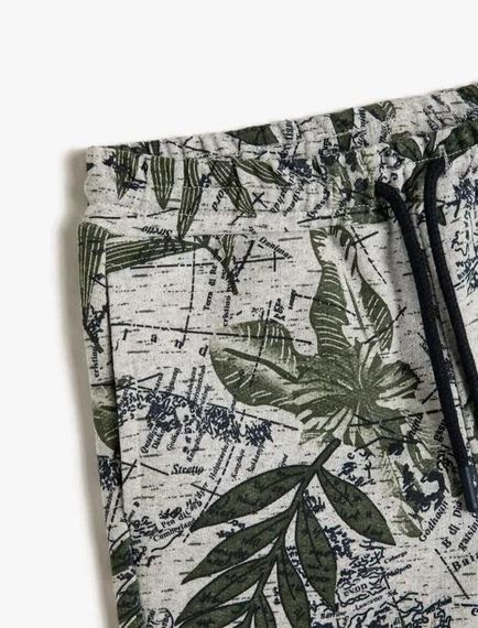 Cotton Boy Shorts Tied Waist Pocket Cotton - photo 3