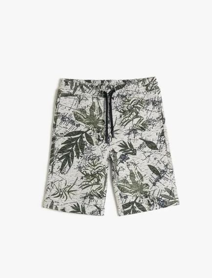 Cotton Boy Shorts Tied Waist Pocket Cotton - photo 1