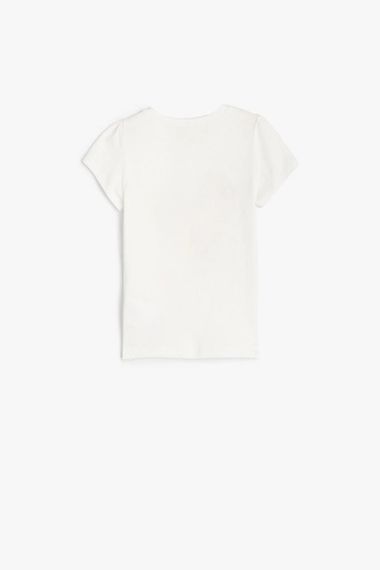 Koton Baby Girl Floral Printed Short Sleeve T-Shirt Cotton - photo 2