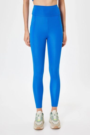 Koton Spor Tayt Cep Detaylı Yüksek Bel Slim Fit - fotoğraf 3