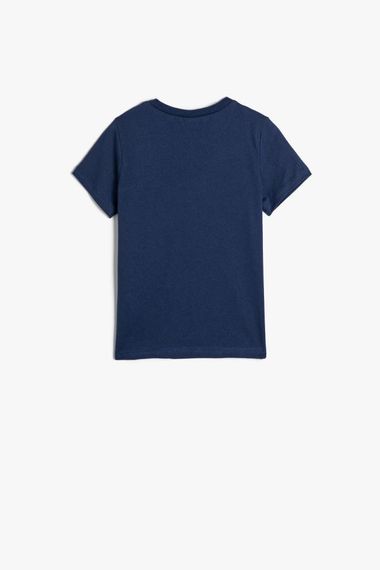 Koton Baby Boy T-Shirt Print Detailed Short Sleeve Crew Neck Cotton - photo 2