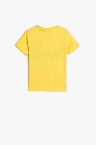 Koton Baby Boy T-Shirt Short Sleeve Crew Neck Animals Printed Cotton - photo 2