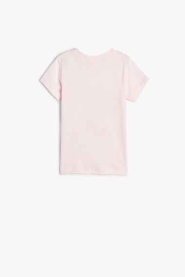 Koton Baby Girl T-Shirt Heart Printed Short Sleeve Cycling Cotton - photo 2