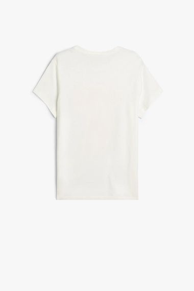 تي شيرت كوتون للبنات بتصميم أنيمي، بأكمام قصيرة وياقة دائرية، مصنوع من القطن، متوفر بألوان متعددة وأحجام مختلفة - صورة 2