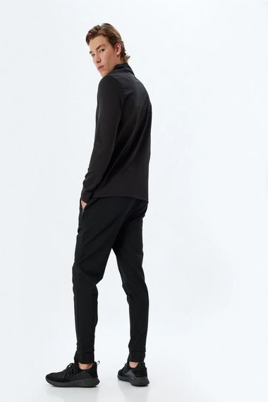 Koton Spor Eşofman Altı Lastikli Paça Beli Bağcıklı Fermuarlı Cep Detaylı - photo 1