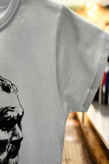 Hipatu Atatürk Baskılı Tişört Beyaz - photo 2