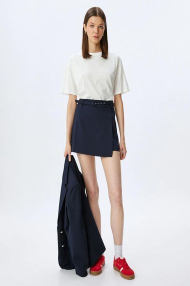 Koton Basic Bisiklet Yaka Kısa Kollu Pamuklu Tişört - photo 1