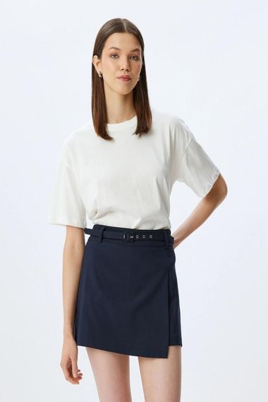 Koton Basic Bisiklet Yaka Kısa Kollu Pamuklu Tişört - photo 2