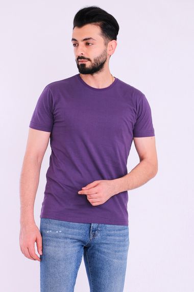 Plum Basic Short Sleeve Men's Slim Fit Tshirt - photo 2