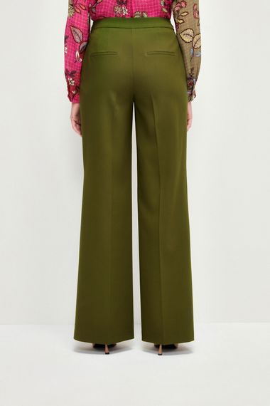 High-Waisted Trousers with Lime Accessory Details by MAVI, Machine Washable, Available in Sizes M to XXL - photo 3